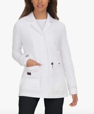 Betsey Johnson Women White Lab Coat Size 2X