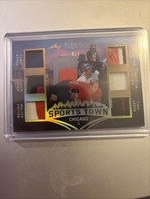 2025 Leaf In The Game Used 6 JERSEY Patch PAYTON PIPPEN HULL Banks 1/1 CHICAGO