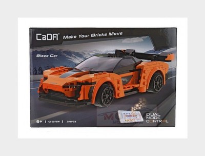 1:20 CADA Cada Rc Blaze Car 2020 295 Pcs Orange Black DBLC51075W Modellbau
