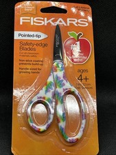 FISKARS SAFETY-EDGE POINTED TIP SMALL SCHOOL SCISSORS - NEW p2 Unicorns