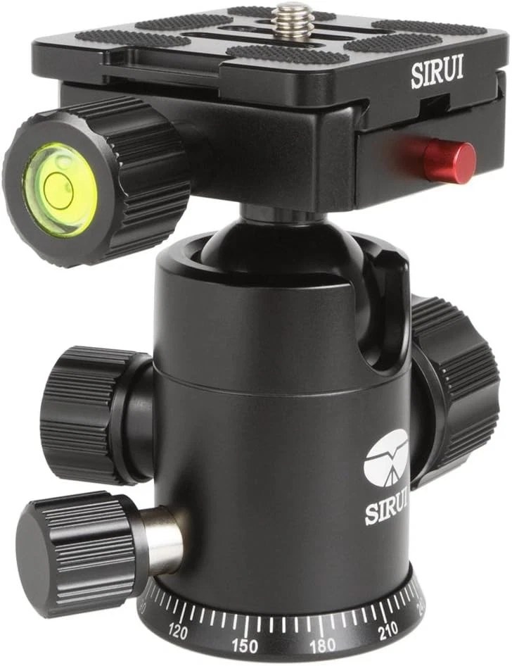 Cabezal de bola Sirui G-10KX 39,6 lb / 18 kg de carga Foto 2 de 4