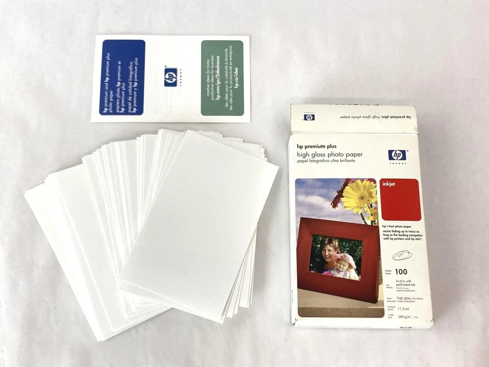 Lot of Kodak Matte Greeting Cards & HP High Gloss Photo Paper with CD Pre-owned - Image 3 of 4