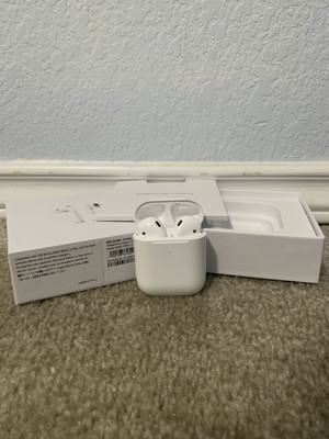 Apple AirPods 2nd Generation with Charging Case - White High Quality Alternative