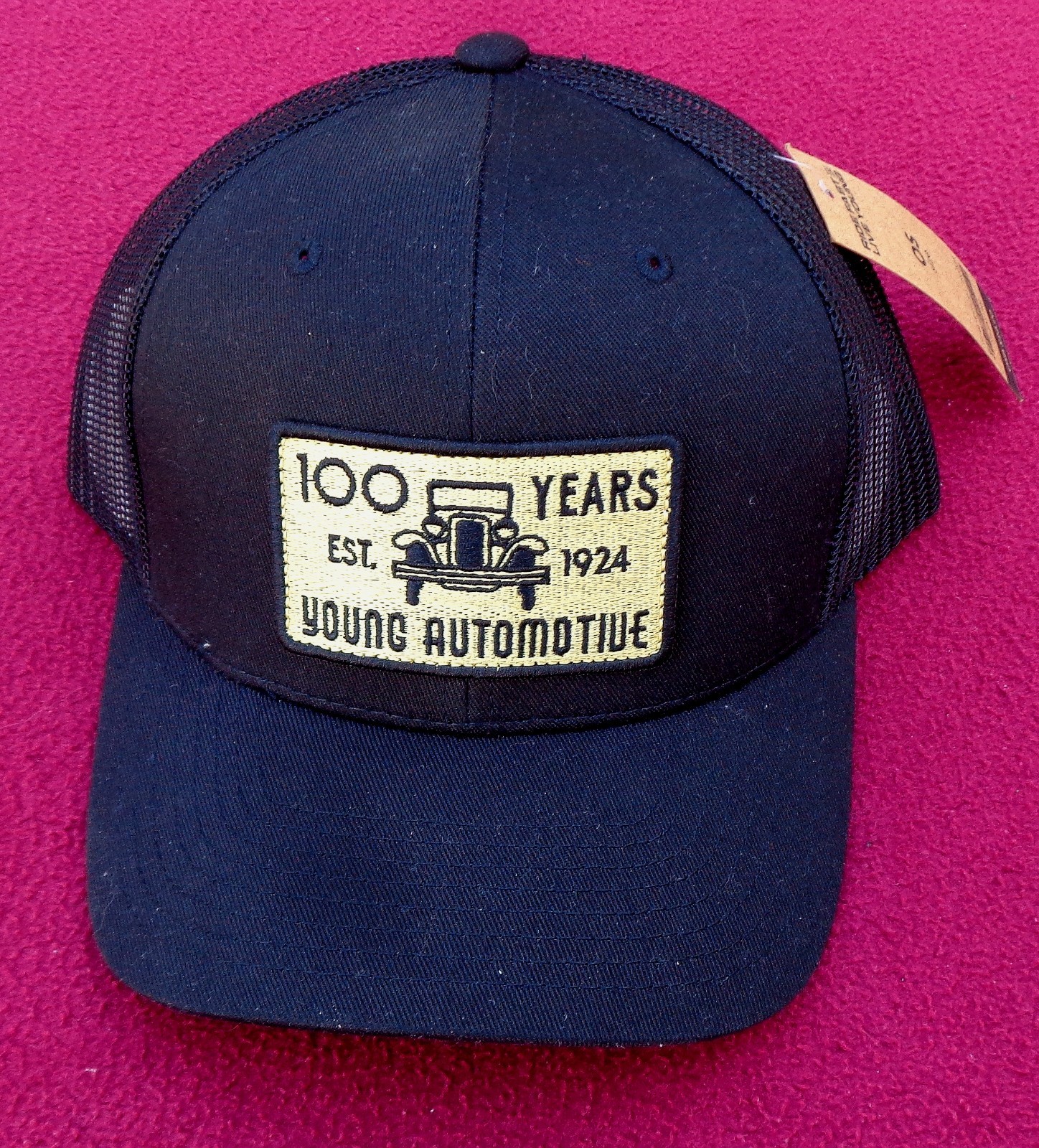 new with tag 100 years young automotive dealership snapback baseball cap