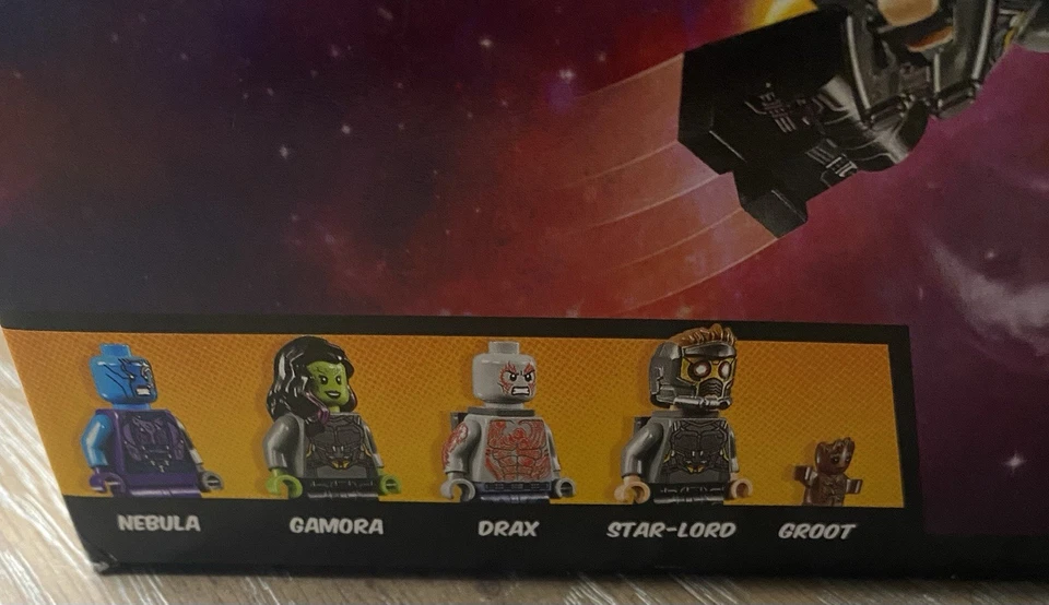 LEGO 76081 Marvel The Milano vs. The Abilisk NEW Sealed Retired Star Lord Groot - Image 3 of 4
