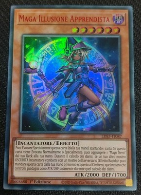 Yu-Gi-Oh! Magier Illusion Lehrling ULTRA RARE ROT LDS3-IT087 1.Auflage