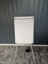 Bi-office Foldable Flip Chart Whiteboard 65cm X 91cm
