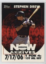 2007 Topps Generation Now Arrives Stephen Drew #GNV19 1eh5