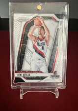 Panini 2024-25 Prizm Deni Avdija White Lazer Prizm /275 #13 Trail Blazers
