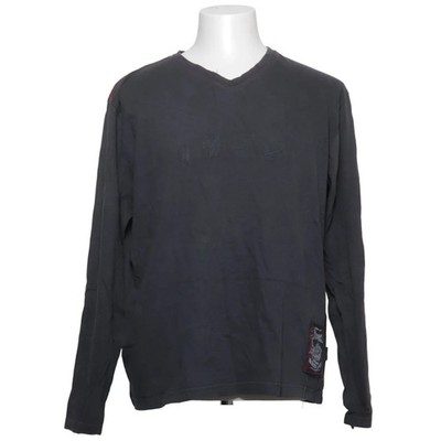 Mpm, Langarmshirt, Größe: M, Grau, Baumwolle, Herren #4if