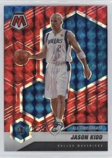 2020 Panini Mosaic All-Time Greats Reactive Red Prizm Jason Kidd #294 HOF 07qd