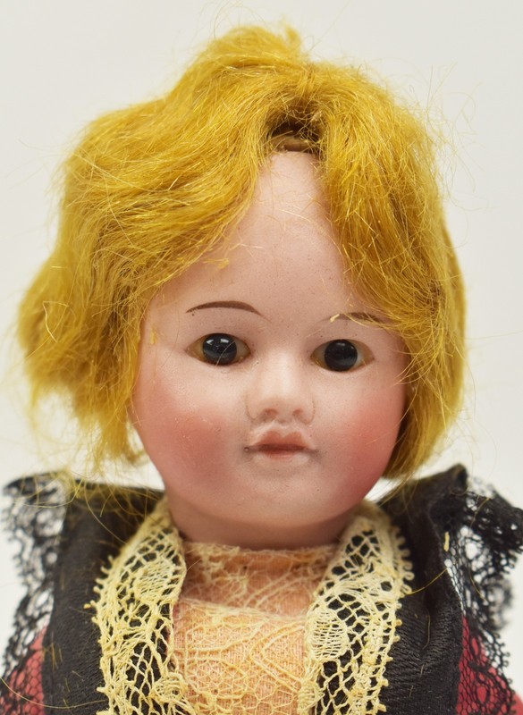 8” Antique French SFBJ Jumeau #60 Porcelain Doll - NO RESERVE JH121