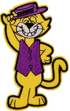 Top Cat from Hanna-Barbera embroidered Iron on patch animated