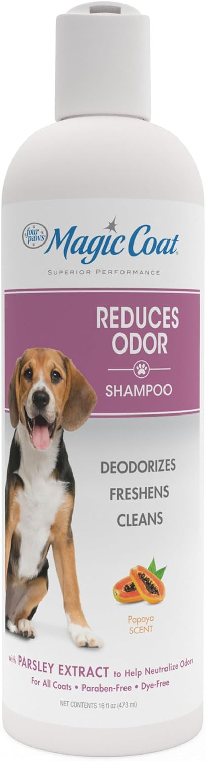 Dog, Magic Coat Reduces Odor Dog Shampoo (16 oz)