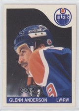 1985-86 O-Pee-Chee Glenn Anderson #168 HOF pb9