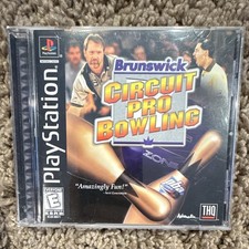Brunswick Circuit Pro Bowling Sony PlayStation 1 Sports NTSC-U/C THQ w/ Manual