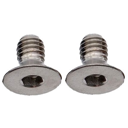 Лучшие болты Тита комплект плоских крепежных болтов 10 мм Серебристый 2 штуки 4390₽