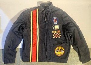 Triumph、ビンテージ加工のジャケット 　サイズ　L Vintage Triumph Jacket | eBay
