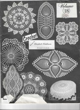 Gorgeous Crochet Designs Elizabeth Hiddleson Volume 18 Patterns Book Doilies