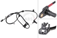 A.B.S. ABS Sensor Raddrehzahl 31670 FüR FÉ XM KIA Santa DMA Sorento DM Hyundai 3