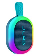 JLab Pop Party Portable Bluetooth Speaker, Mulberry, 8 Hours Playtime IP55 Blue