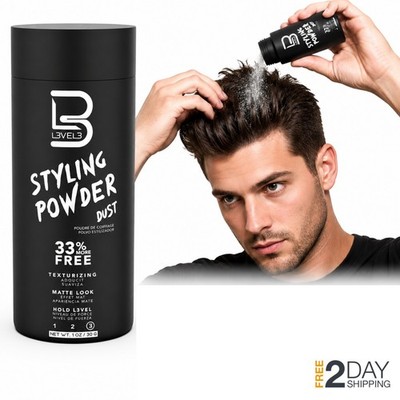 L3 Level 3 Styling Powder Hair Powder for Men Volumizing Texture Matte 30g