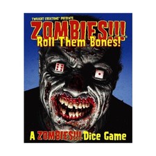 Twilight Creations Boardgame Zombies!!! - Roll them Bones! Box VG+/NM