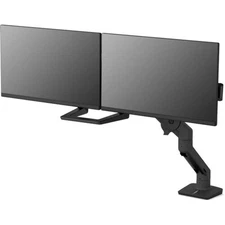Ergotron 45-476-224 HX Dual Monitor Desk Arm (Matte Black) NIB