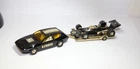 Corgi Gift Set 32 Lotus Elite JPS Race Car On Trailer VERY GOOD 1970s