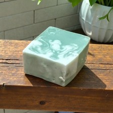 Jabón de leche de burro con aroma "Hollister Break Line" artesanal hecho a mano para hombre 4 oz.