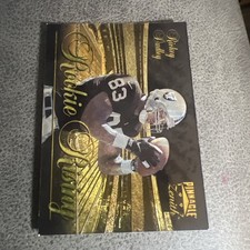 1997 Pinnacle Zenith RICKEY DUDLEY Rookie Rising Card #16 Oakland Raiders. rookie card picture