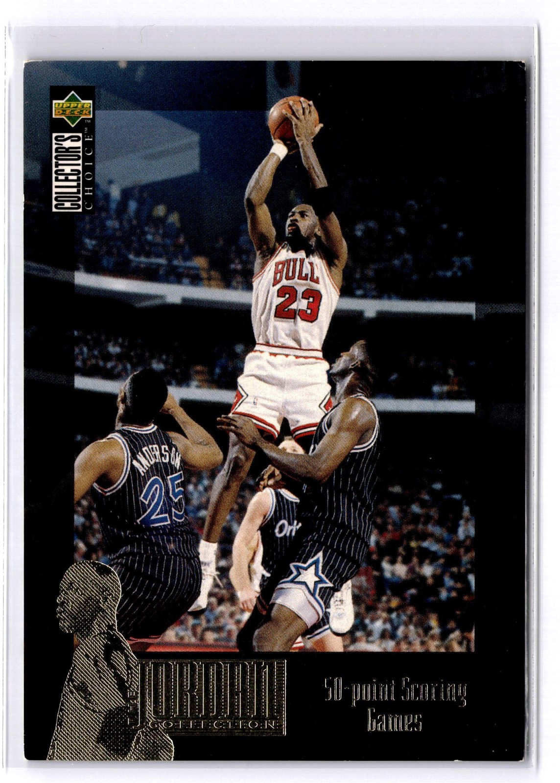 1995-96 Collector's Choice #JC10 Michael Jordan The Jordan Collection