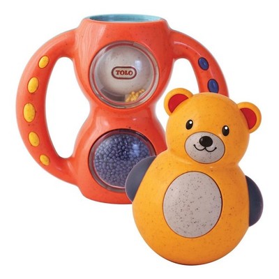 TOLO  Shaker and Roly Poly Teddy Bear Set