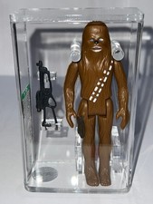 Star Wars Vintage KENNER 1977 Loose Chewbacca  LOOKS AWESOME   Graded AFA 75