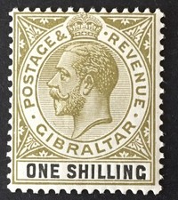 Gibraltar King George V 1932 Mint 1s Stamp MNH