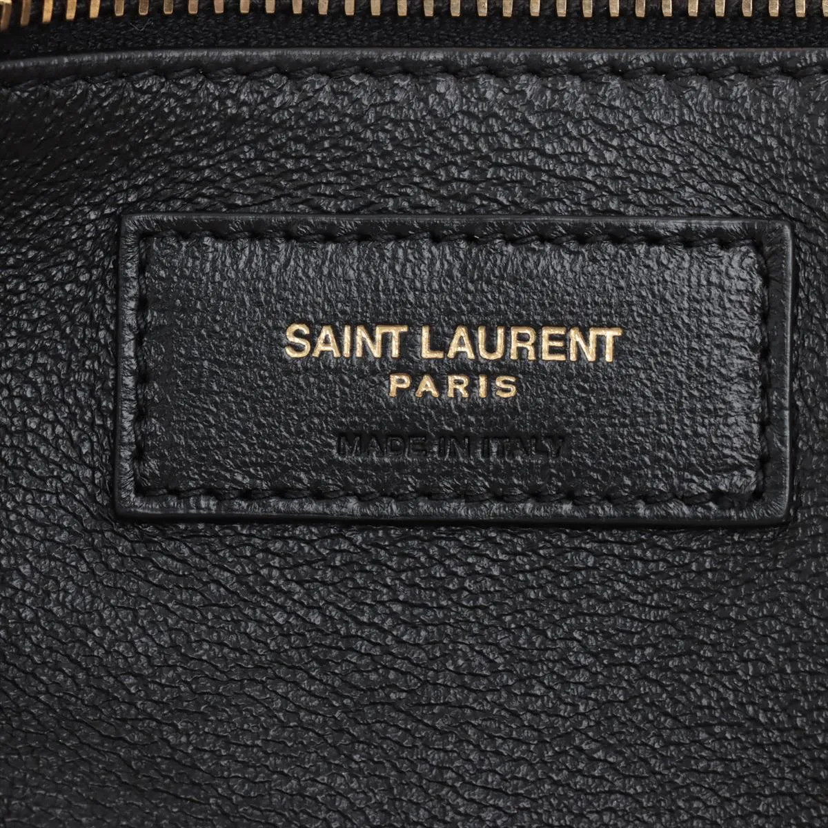 Saint Laurent Paris Leather Clutch bag Gold 655004 thumbnail 7