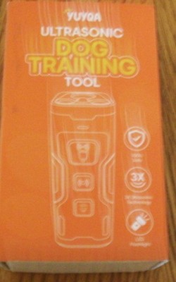 YUYQA Pet Training Device 3X Ultrasonic 23 FT Range Rechargeable For Dogs