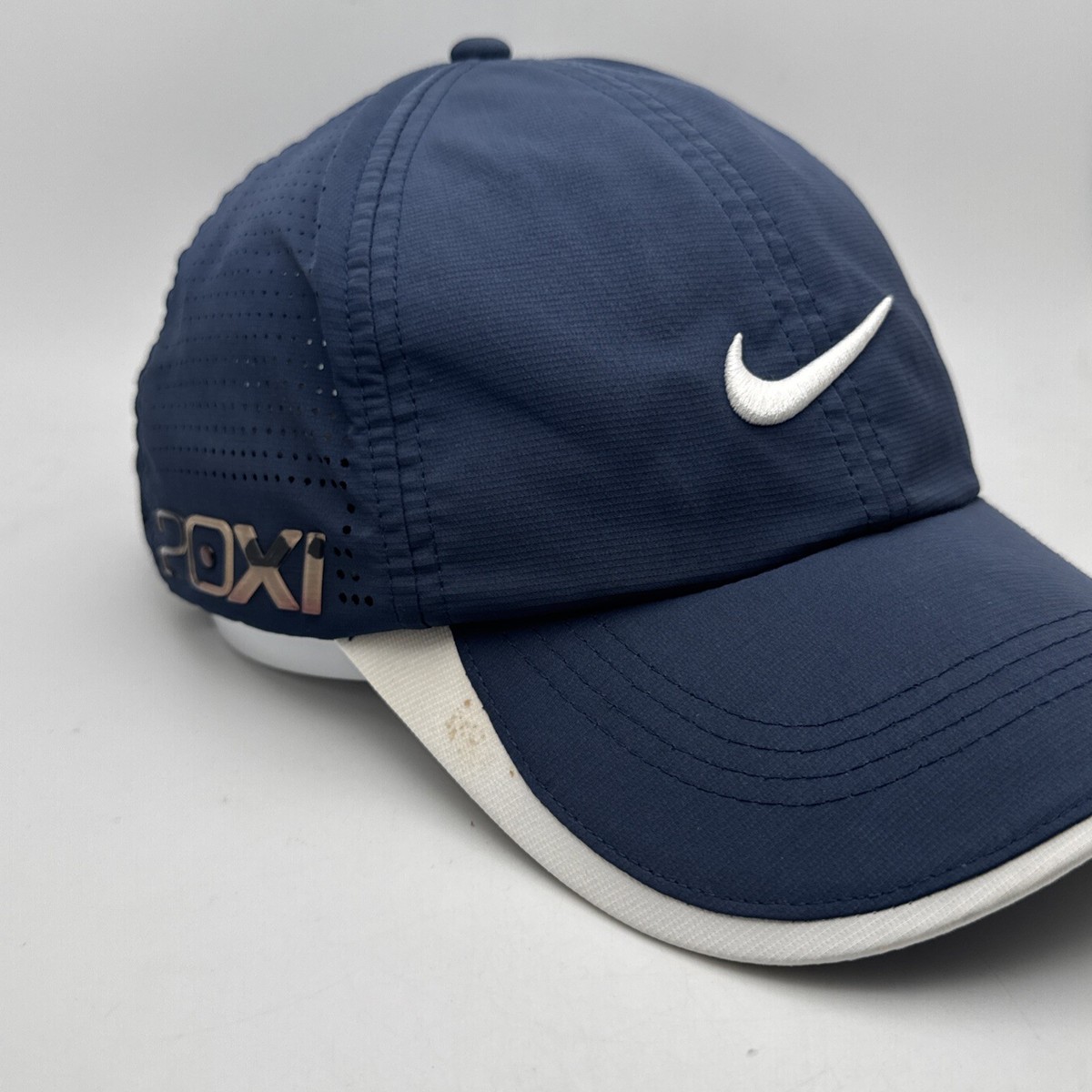 Nike Hat Cap Adjustable Embroidered Swoosh Blue Golf Casual  display picture 3