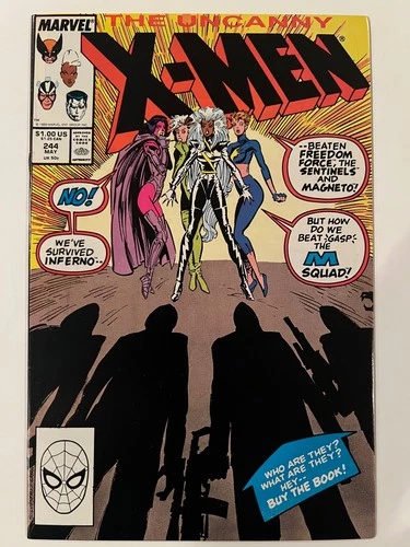 Uncanny X-Men #244 (Near Mint) Vintage Key/1st Print - 1st appearance of Jubilee