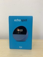 Amazon Echo Spot Smart Speaker With Display Screen - NEW - Ocean Blue