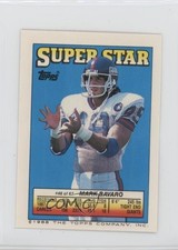 1988 Super Star Sticker Back Cards Mark Bavaro Joey Browner Bill Kenney #46 0au4