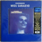 RARE~EX+  PASSENGERS~U2~BRIAN ENO~MISS SARAJEVO~1995 ISLAND UK 45~GIANT POSTER