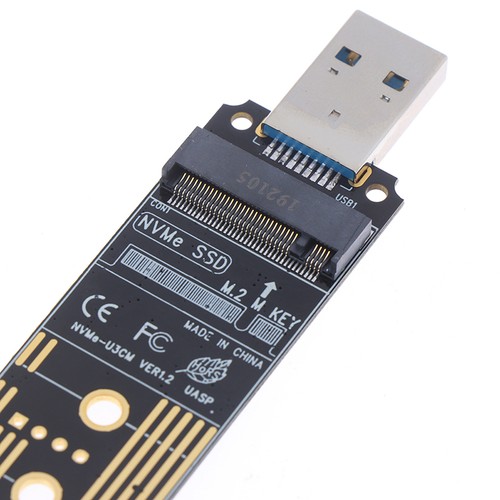 M.2 NVME SSD to USB 3.1 Adapter PCI-E to USB-A 3.0 SSD IHNYIHS=s= - Photo 5/12