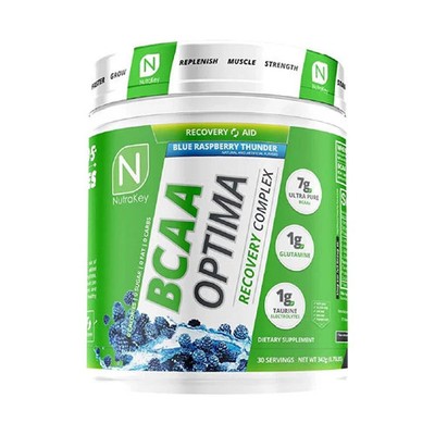 NutraKey BCAA Optima Amino Acids Muscle Recovery - Tahitian Fruit Punch
