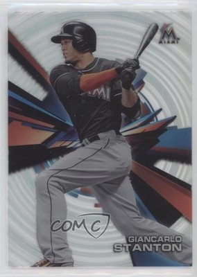 2015 Topps High Tek Spiral Pattern 2 Spiral/Dots Giancarlo Stanton #HT-GS g1z