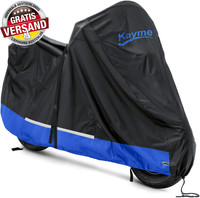 kayme Motorrad Abdeckplane Outdoor, Motorradabdeckung Wasserdicht Winterfest ✅