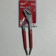 Milwaukee Straight Jaw Pliers 12” Comfort Grip Pipe Reaming Hand Tool 48-22-6312