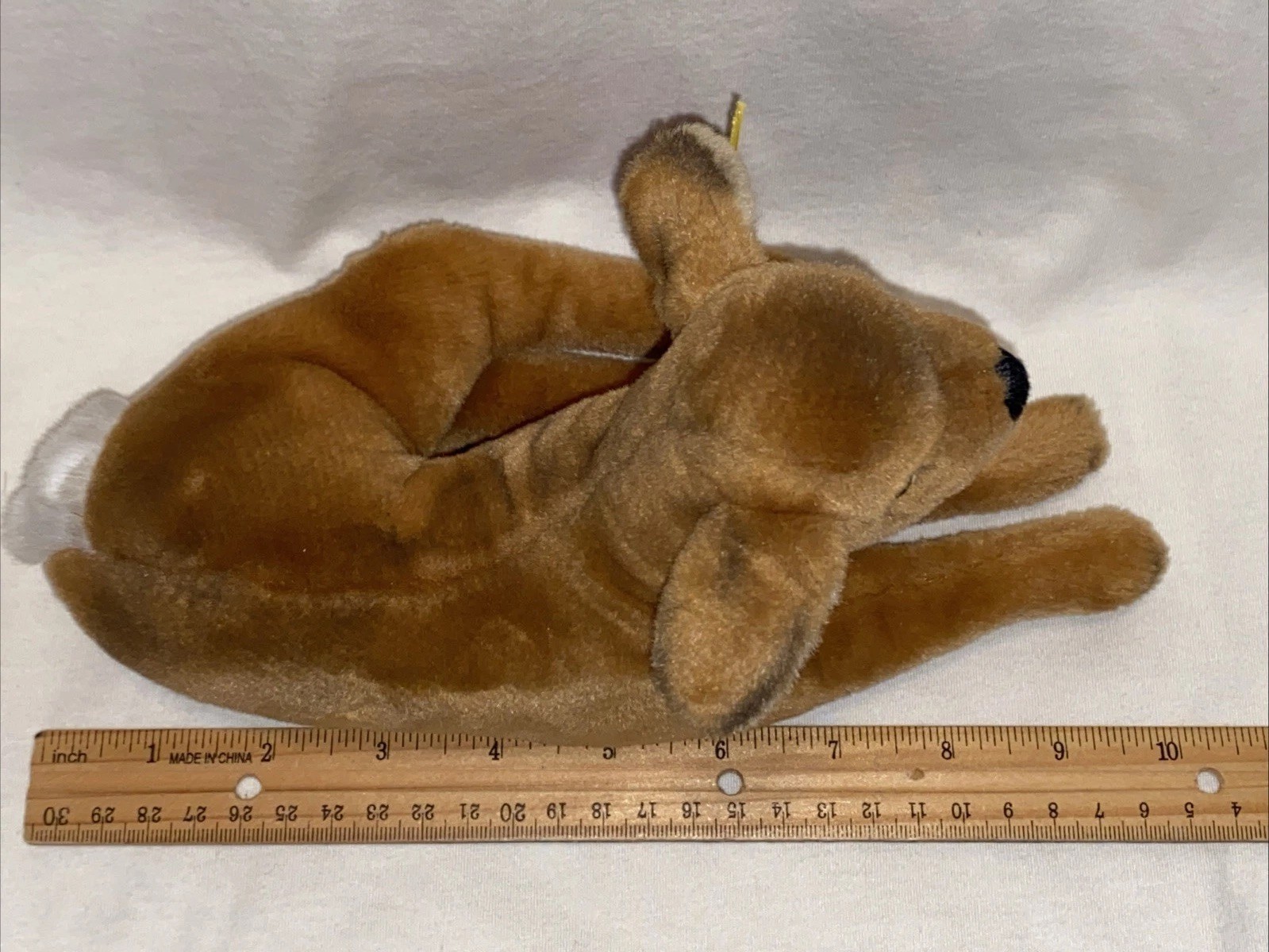 Rare Beautiful Steiff 071089 Lorli Deer Reclining Sitting Down Ear Tag