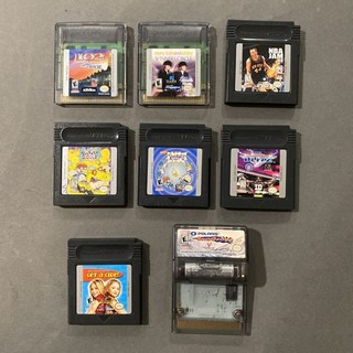 Nintendo Game Boy & Color Game Lot of 8 Rugrats Dalmations Blitz NBA JAM Untest