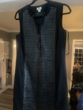 Worthington Retro black dress size 6 with pockets